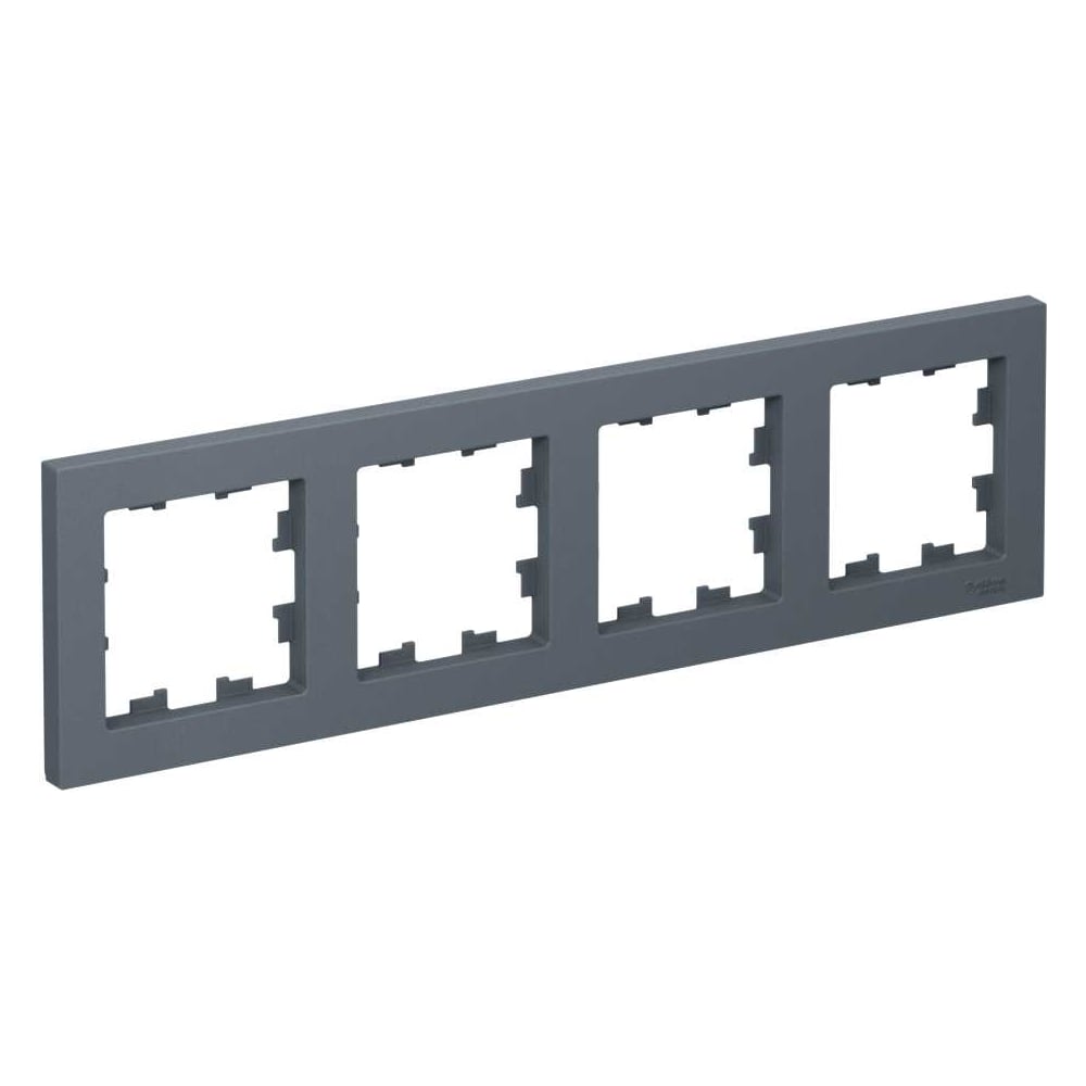 Изображение товара 4-местная рамка Systeme Electric Atlas Design грифель