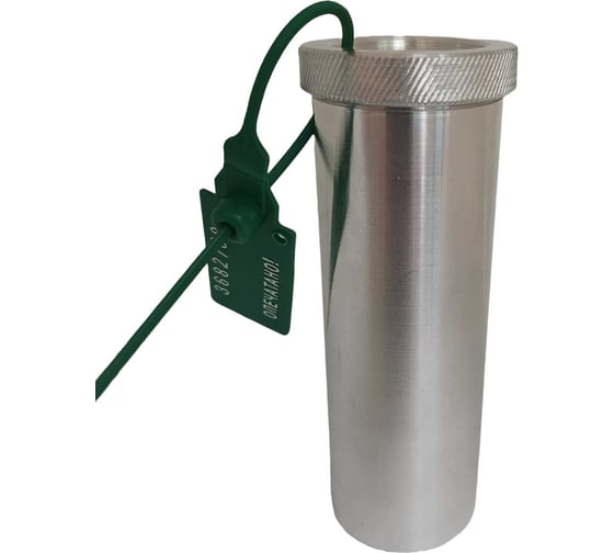 Изображение товара Пенал для ключей ООО Пломба.Ру с крышкой, 40x120 мм, под пломбу, металлический, 700012