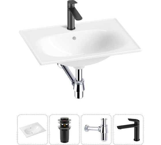 Изображение товара Врезная раковина для ванной Lavinia Boho комнаты Bathroom Sink в наборе 4 в 1 20217616R