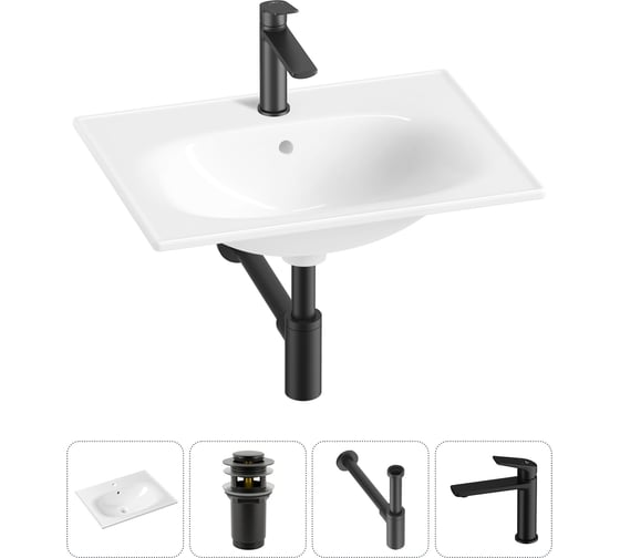 Изображение товара Врезная раковина для ванной Lavinia Boho комнаты Bathroom Sink в наборе 4 в 1 20217644R