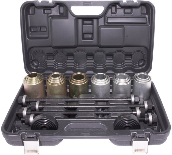 Изображение товара Инструмент универсальный для замены сайлентблоков Thorvik APPS26 в наборе, 44-82 мм, 26 предметов 053849