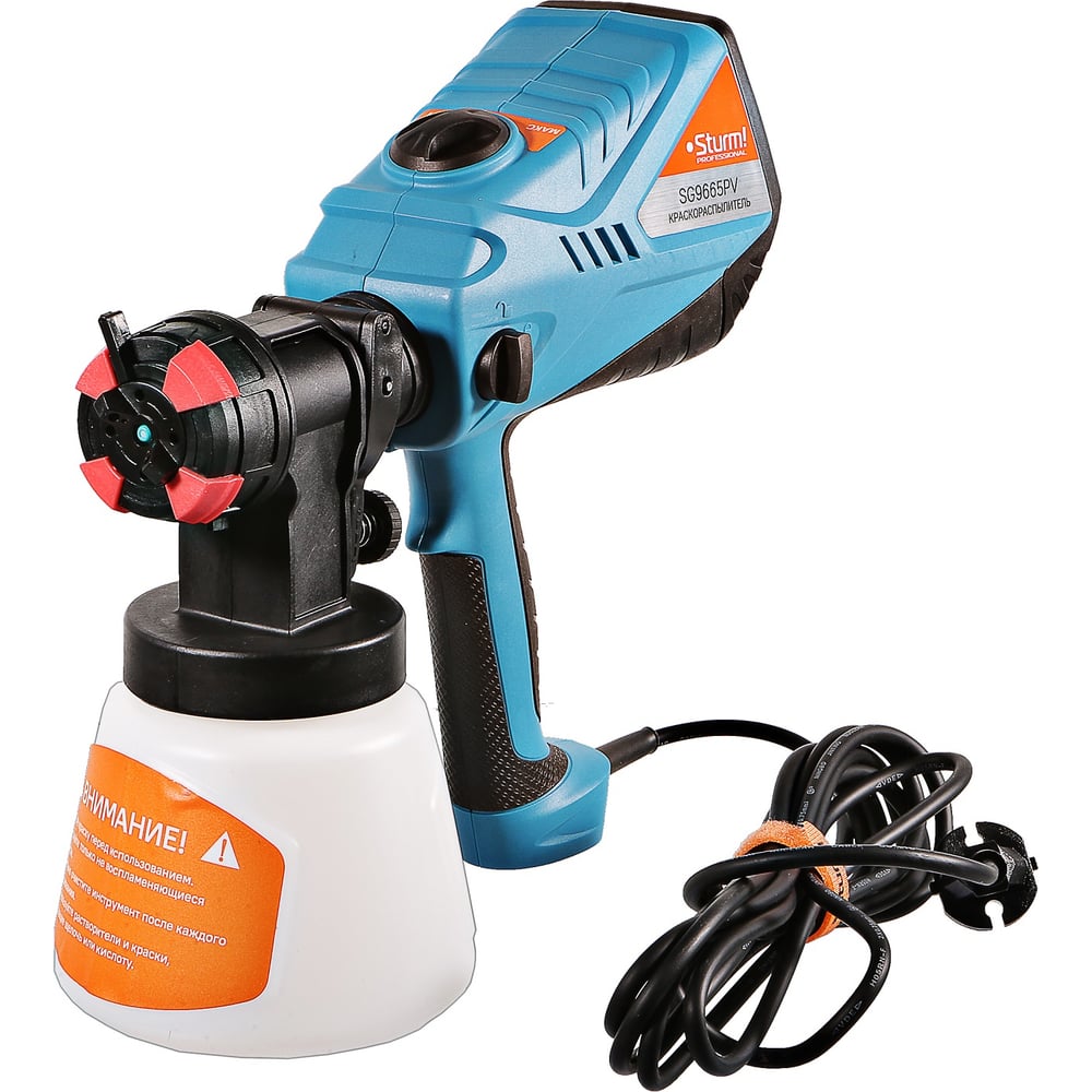 Изображение товара Краскопульт Sturm SG9665PV полупрофессиональный для красок и грунтов