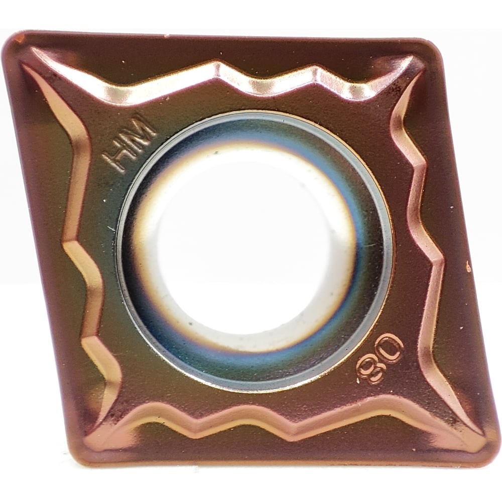 Изображение товара Металлорежущая пластина CCMT120408-HM для обработки твердых сплавов