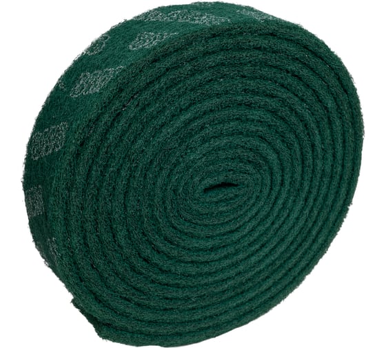 Изображение товара Шлифовальный войлок, скотч брайт (Scotch-Brite) в рулоне, длинна-10м, зелёный Vitatools SB-Rulon-Green