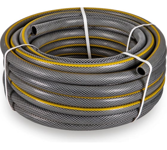 Изображение товара Шланг поливочный В ПРИдачу ULTRA BLACK ТЭП бухта 25 м, армированный 3/4 1206386