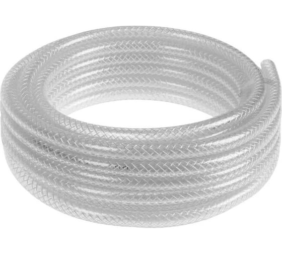 Изображение товара Шланг поливочный В ПРИдачу силиконовый армированный бухта 20 м 3/4 прозрачный 1206389