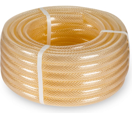 Изображение товара Шланг поливочный В ПРИдачу силиконовый армированный бухта 20 м 3/4 прозрачный 1210168