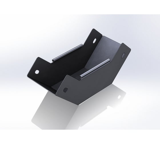 Изображение товара Угол внутренний (подъем) CABLIDERTRAYS замковый 90 град, оцинкованный ЛМЗП-100х100-1,0-90