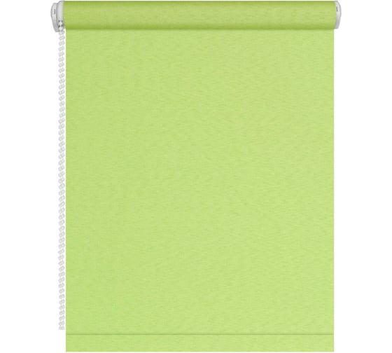 Изображение товара Однотонная рулонная штора Peora зеленая 210х170 см 68473