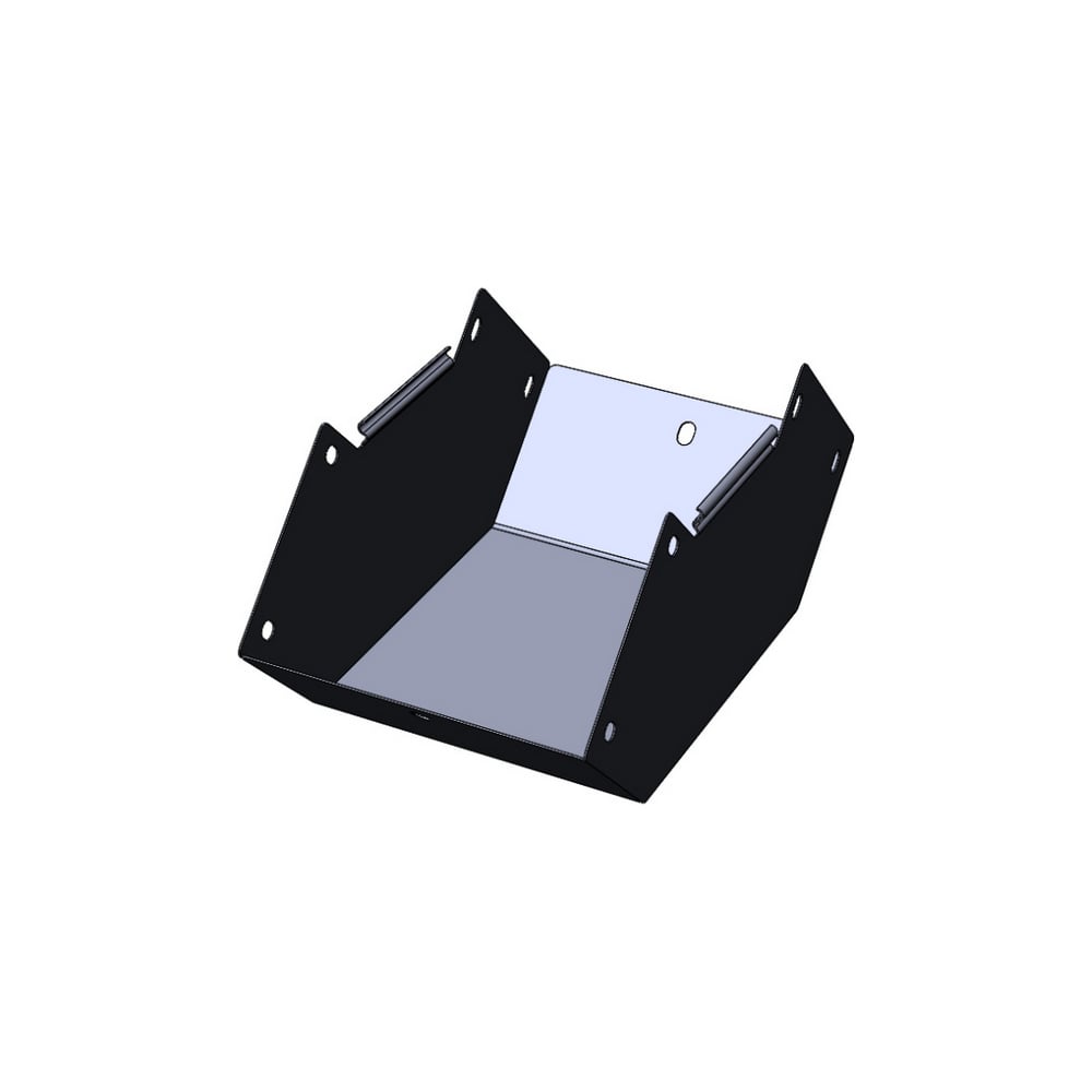 Изображение товара Угол внутренний (подъем) CABLIDERTRAYS замковый 90 град, оцинкованный, сталь, 300х150 мм