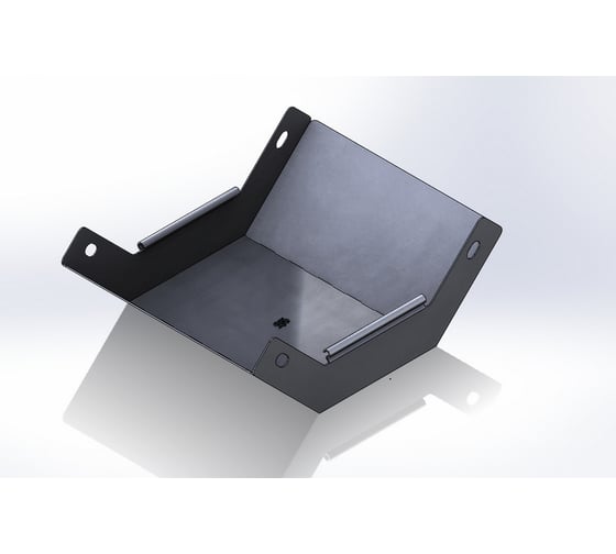 Изображение товара Угол внутренний (подъем) CABLIDERTRAYS замковый 90 град, оцинкованный ЛМЗП-300х50-1,2-90