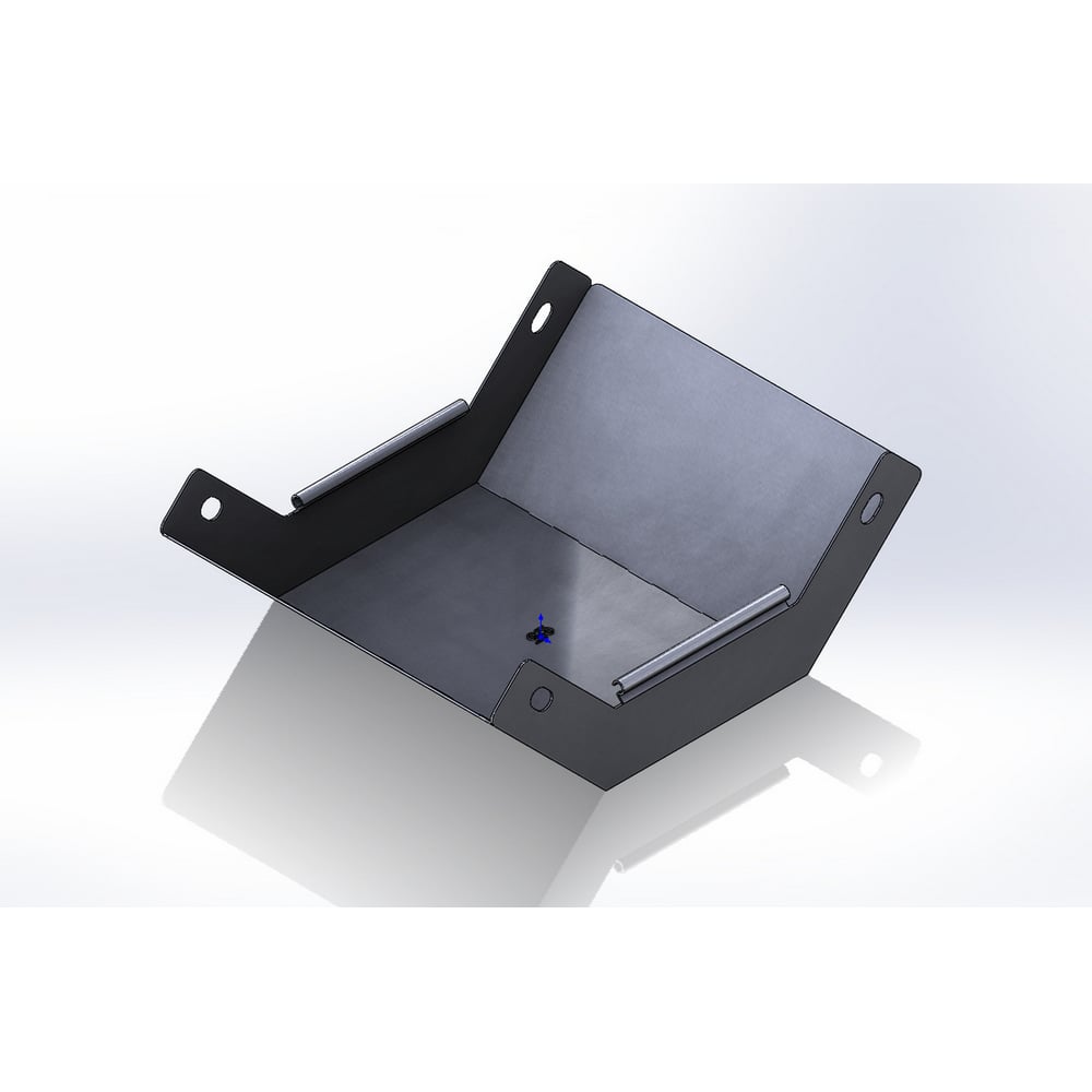 Изображение товара Угол внутренний (подъем) CABLIDERTRAYS замковый 90° оцинкованный