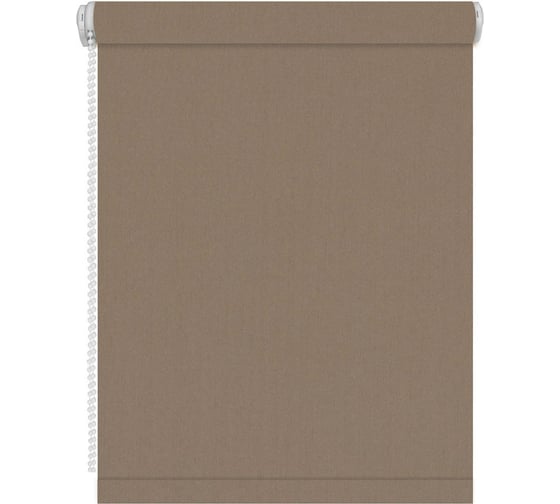 Изображение товара Однотонная рулонная штора Peora мокко 62х170 см 71025