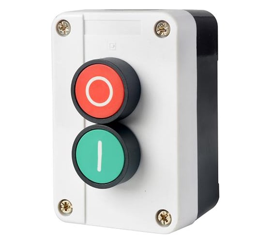 Изображение товара Пост управления кнопочный HLT ПКУ-213 Пуск-Стоп IP40 085-19-003