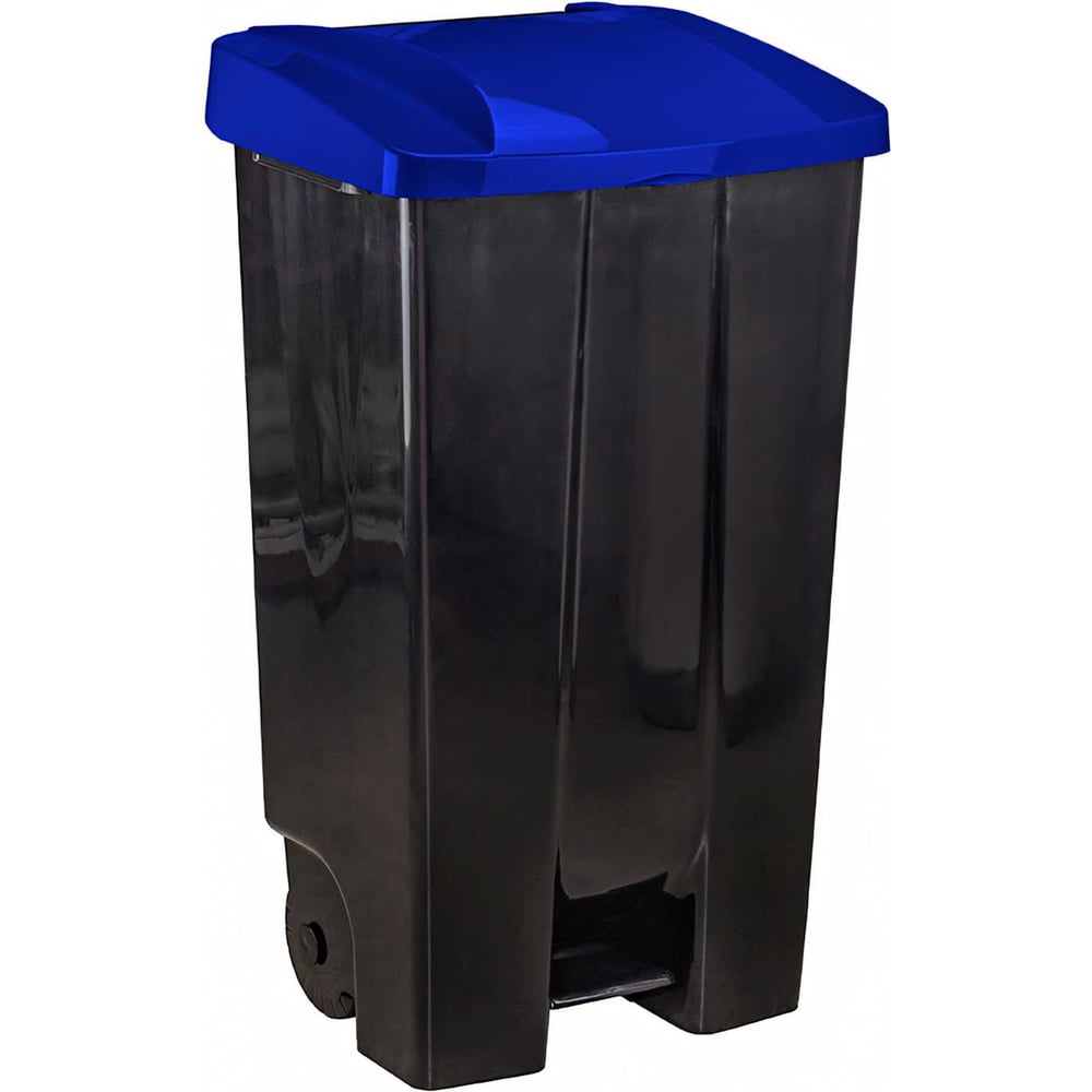 Бак IDEA 110 л с педалью на колесах серый М 2395