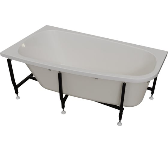 Изображение товара Акриловая ванна Радомир РОНА 148x80 (левое исполнение), рама-подставка 1-01-0-1-1-342