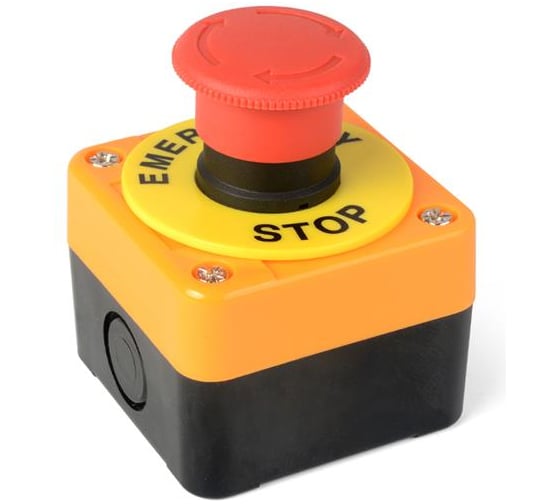 Изображение товара Пост управления кнопочный аварийный HLT ПКУ-822А-1 IP40 085-19-001