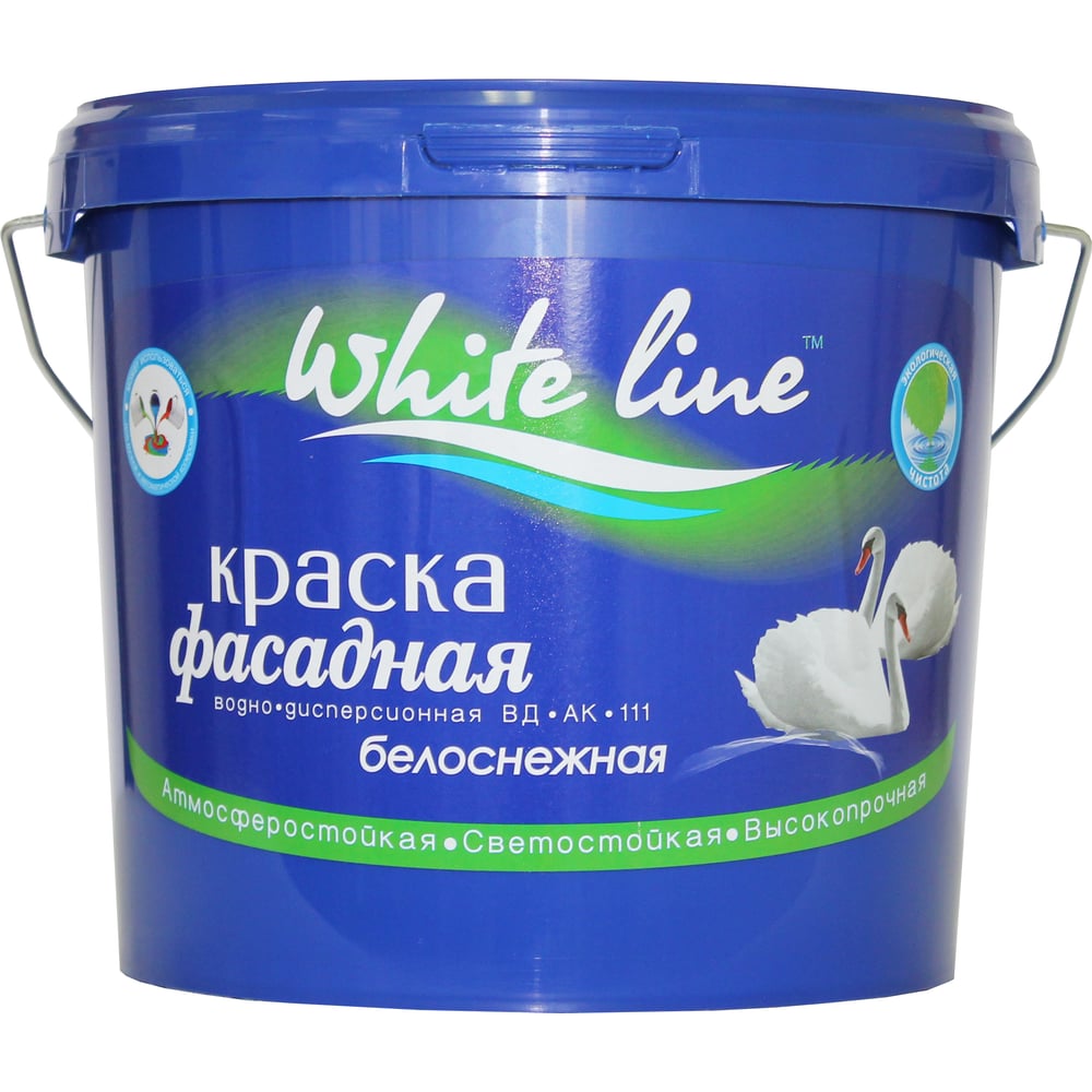 фото Фасадная краска white line