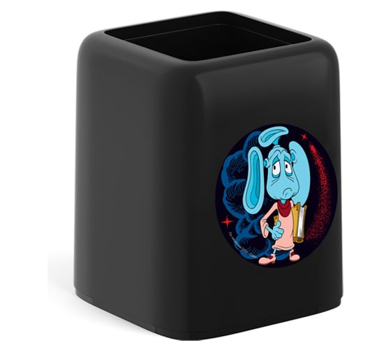 Изображение товара Настольная пластиковая подставка ErichKrause Forte, Тайна третьей планеты, черный 61638