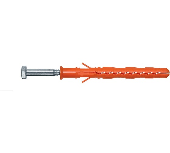 Изображение товара Дюбель Fasty FS-SS 10x80 фасадный HEX оцинк. 100 шт. 1191908