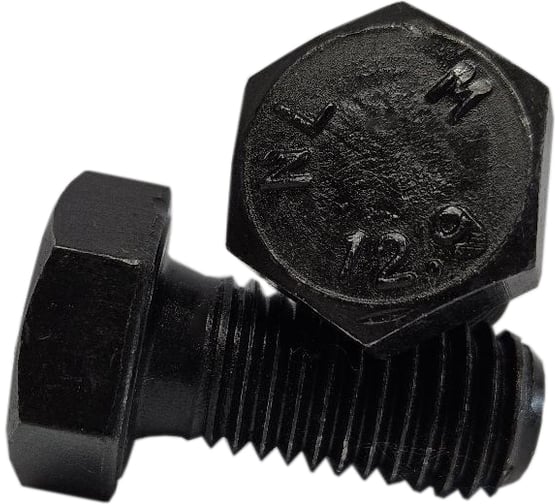 Изображение товара Болт ZAMETAL М24x100 12.9 DIN 933 черный оксидированный упаковка 15 шт. ZA073424