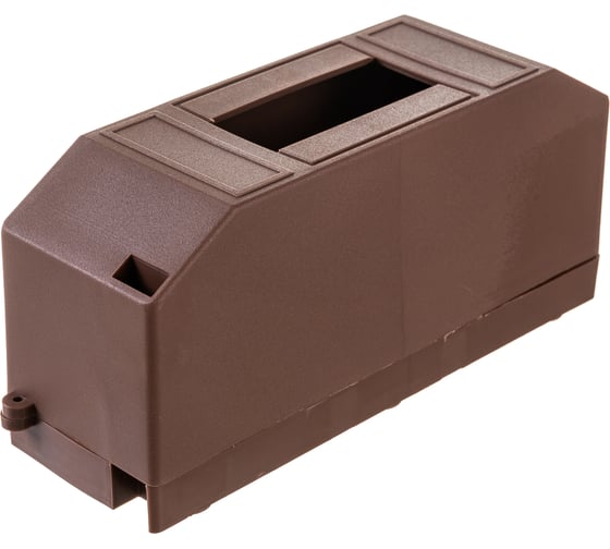 Изображение товара Бокс для автоматических выключателей УРАЛ ПАК на 1-2 модуля под темное дерево IP 20 БВ-9018042-045