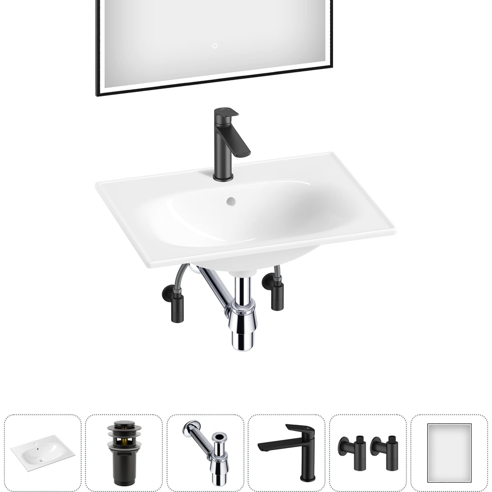 Изображение товара Врезная раковина для ванной Lavinia Boho Bathroom Sink 20217624R