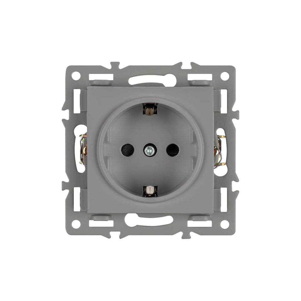 Изображение товара Механизм электрической розетки Arlight SCT-MEU1-PL-GR 1шт 043732