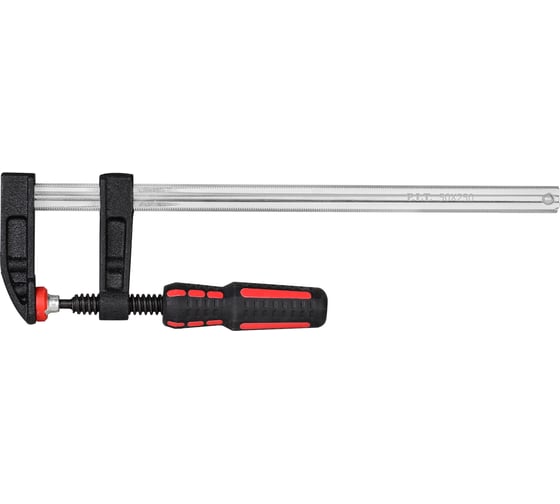 Изображение товара Струбцина винтовая P.I.T. cерия ADVANCE 250мм, тип F, 50x220 мм, 1500 Н, сталь/чугун HCLF01-0250