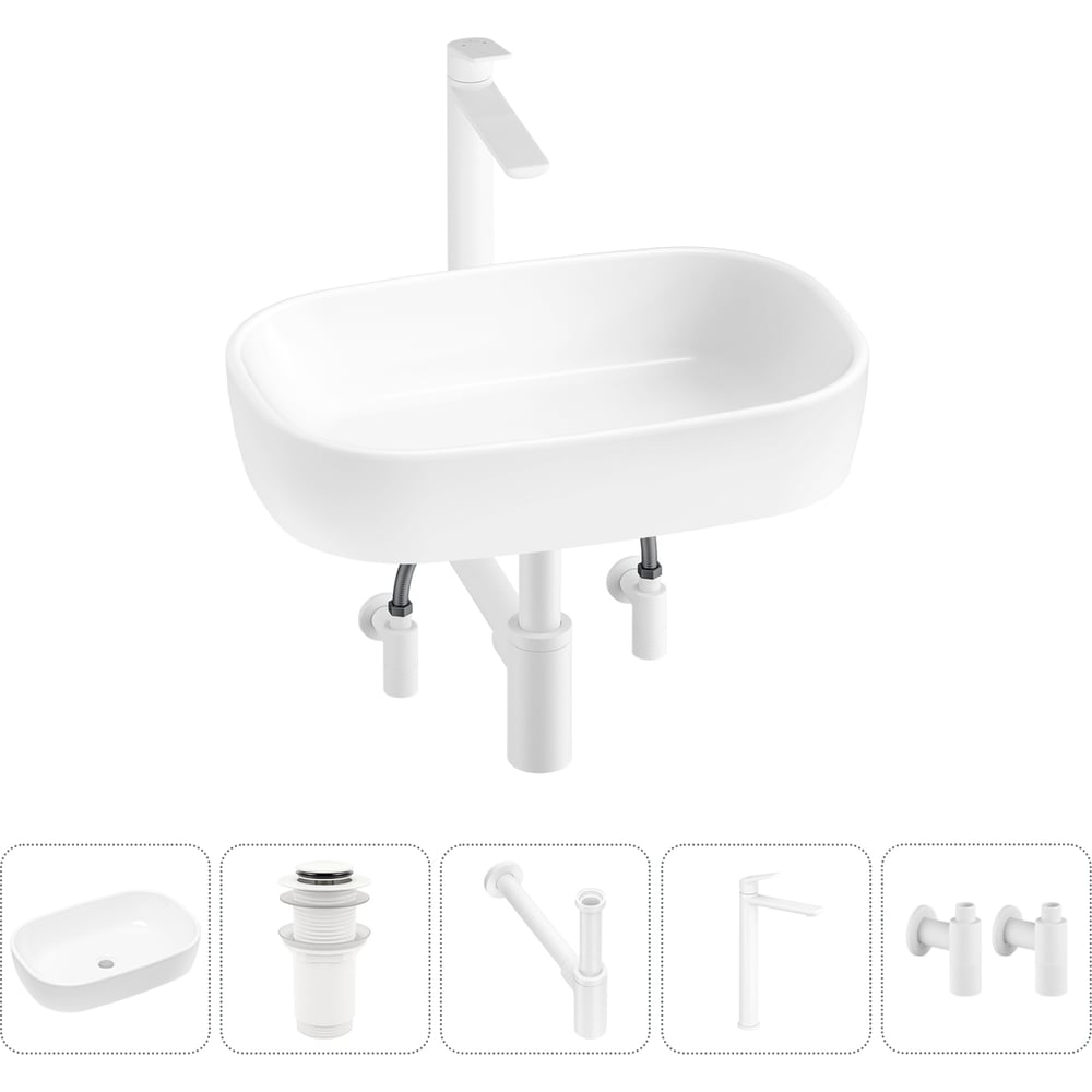 Изображение товара Накладная раковина для ванной Lavinia Boho 20217434R