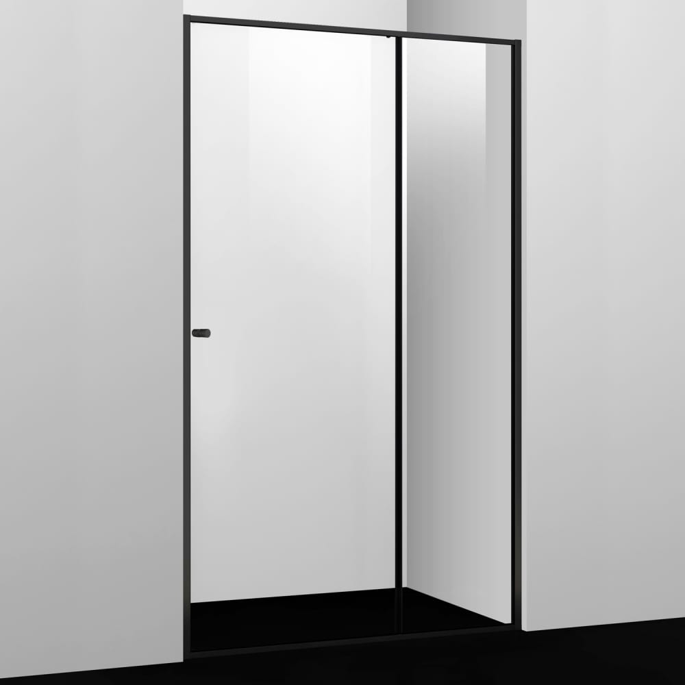 Душевая дверь WasserKraft душевая дверь wasserkraft dill 61s 100х200 прозрачная черная 61s12