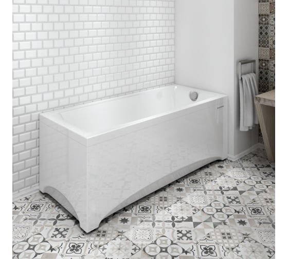 Изображение товара Фронтальная панель с креплением к ванне Виктория Радомир 180х70 2-21-0-0-0-243