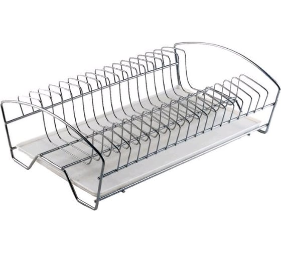 Изображение товара Сушилка для посуды EUROHOUSE настольная 39х25х12 см, хром 14311