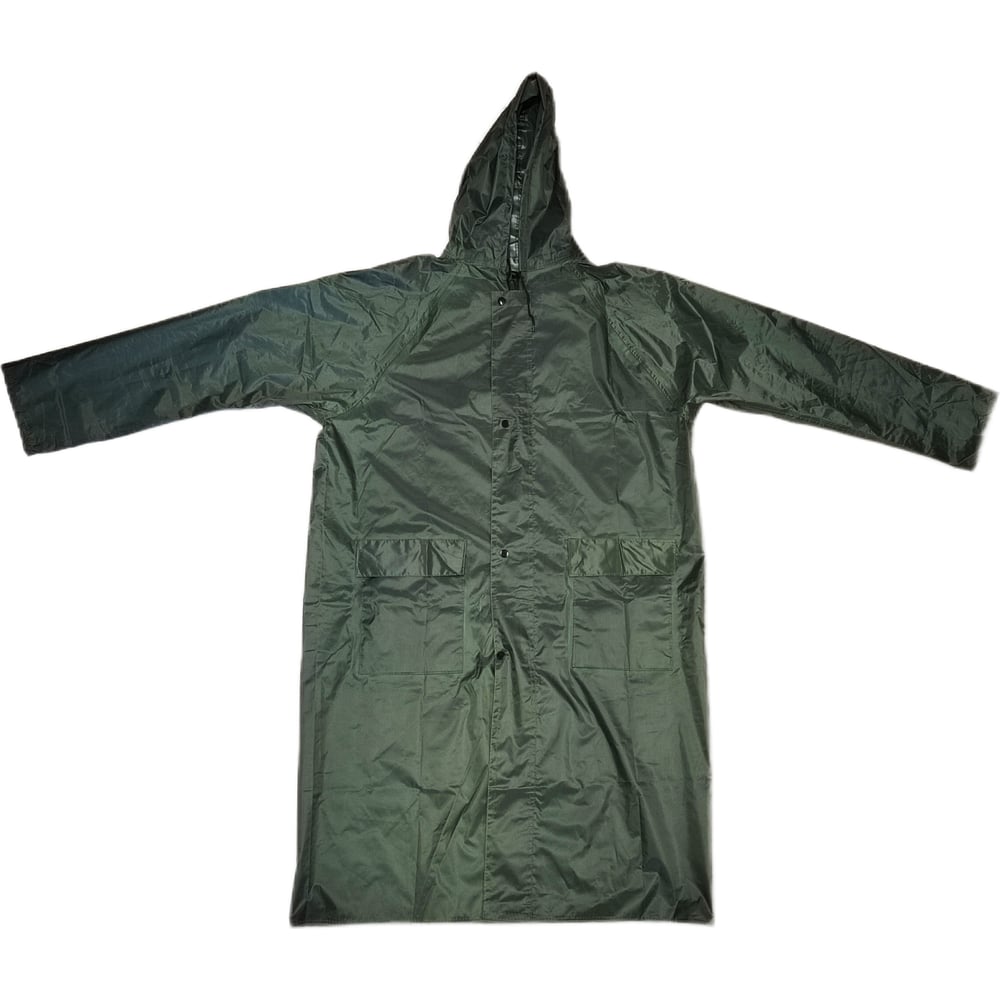 Изображение товара Дождевик SAMGRUPP зеленый 52-54 2XL для взрослых на молнии упаковка 10 шт