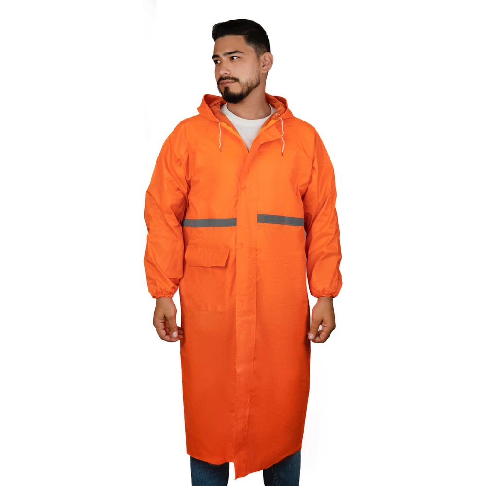 Изображение товара Дождевик SAMGRUPP оранжевый XXXL (10 шт) - защита от дождя