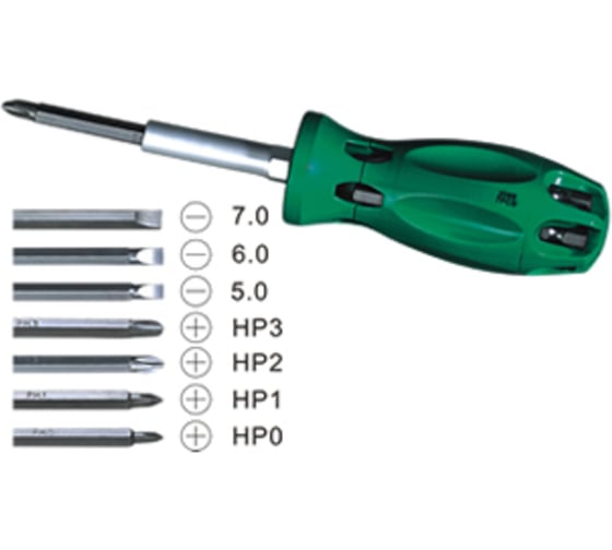 Изображение товара Отвертка + биты WYNNS 8предметов W2089А/ Tools 00000025517