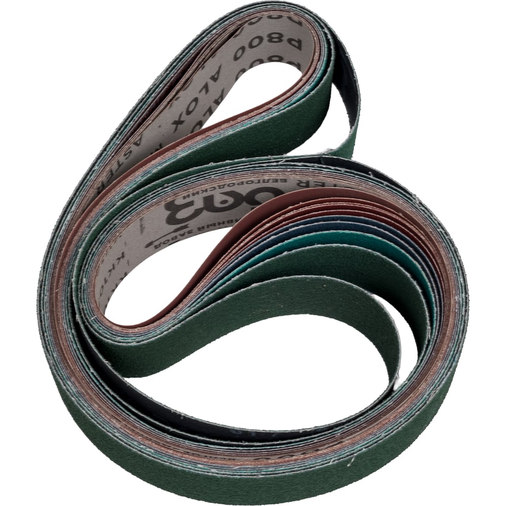 Изображение товара Шлифовальные ленты Мосгриндер БАЗ 1600x50мм 10 шт универсальные для металла и дерева