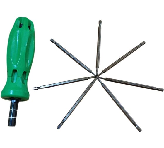 Изображение товара Отвертка для точных работ + биты WYNNS 8предметов W0352С/ Tools 00000025516