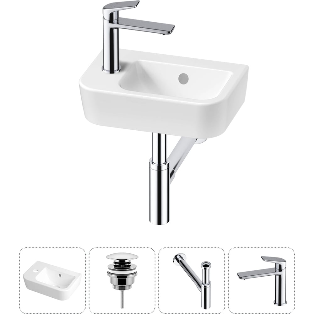 Изображение товара Мини-раковина Lavinia Boho One 4 в 1 современная для ванной и туалета