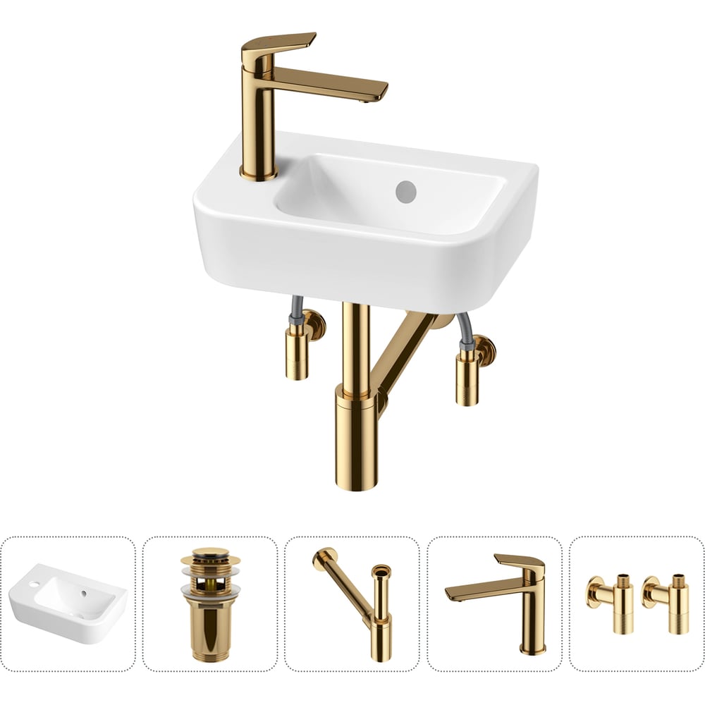 Изображение товара Мини-раковина Lavinia Boho One 5 в 1 для ванной и туалета белая