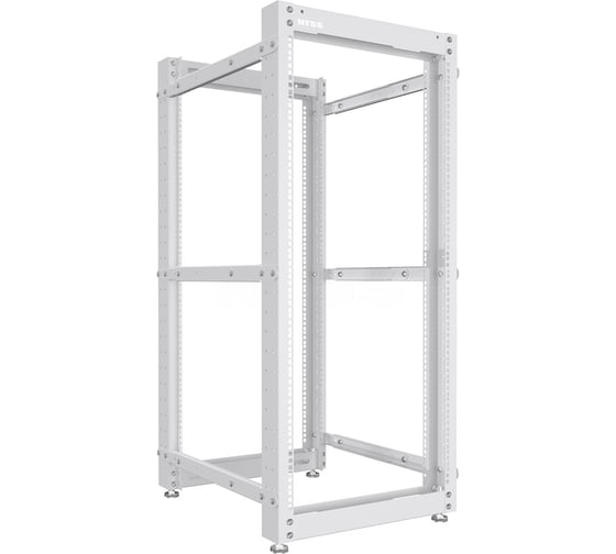 Изображение товара Стойка серверная NTSS OR двухрамная, 37U, 600-1000мм, комплект ножек, серый RAL 7035 NTSS-2POR37U/600-1000