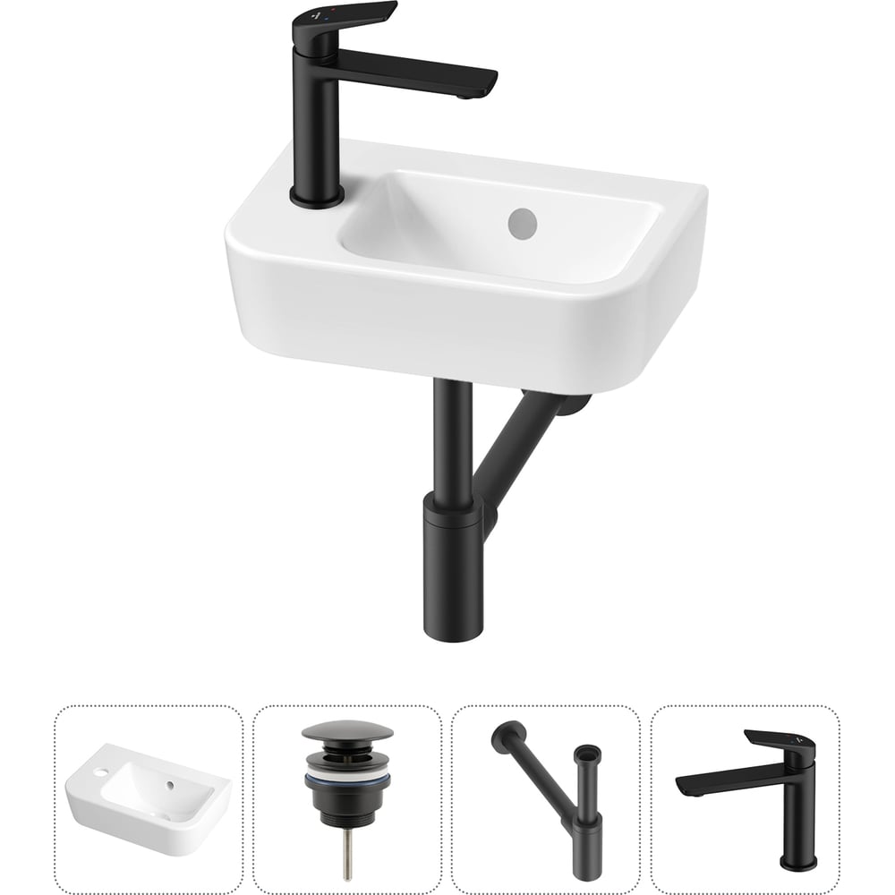 Изображение товара Мини-раковина Lavinia Boho One 4 в 1 для ванной и туалета белая