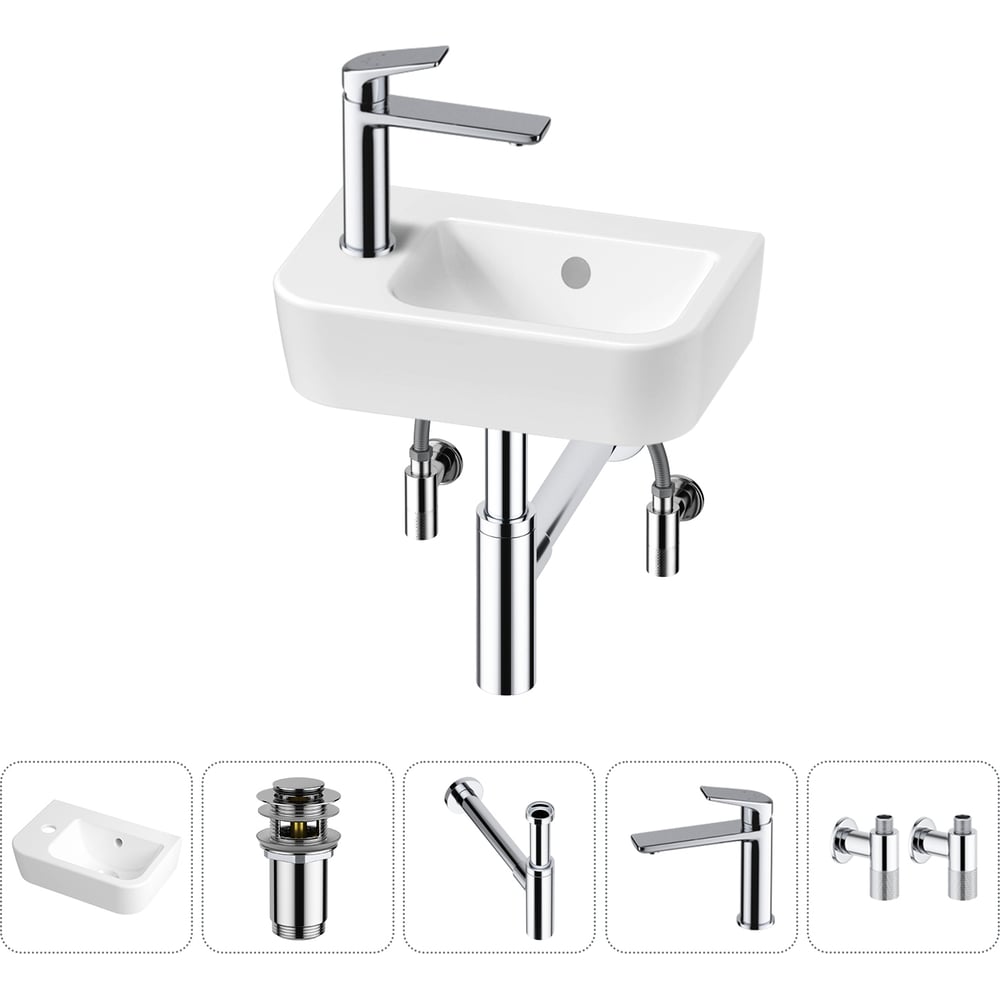 Изображение товара Мини-раковина Lavinia Boho One 20217321R для ванной 5 в 1