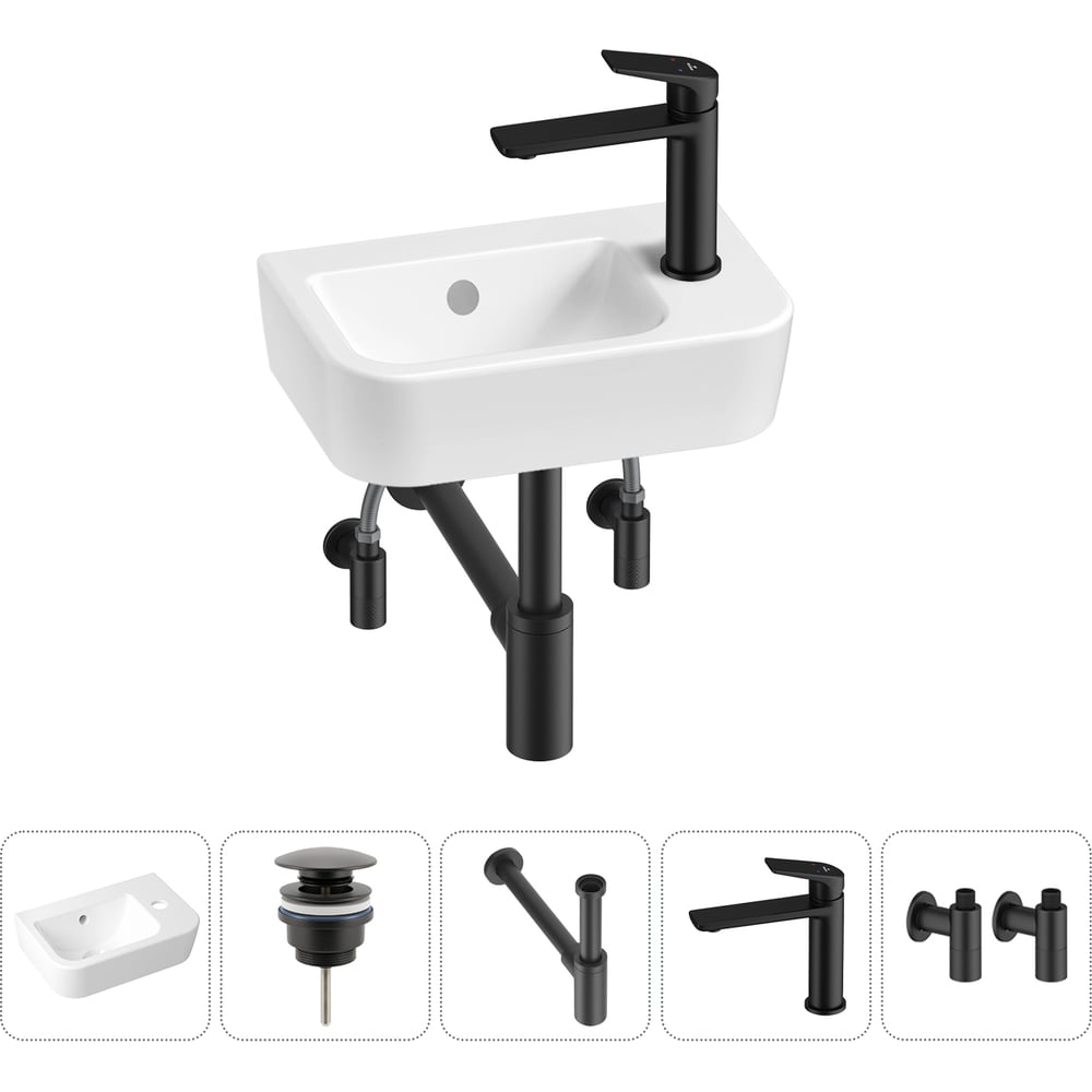 Изображение товара Мини-раковина Lavinia Boho One 5 в 1 санфарфор современный дизайн