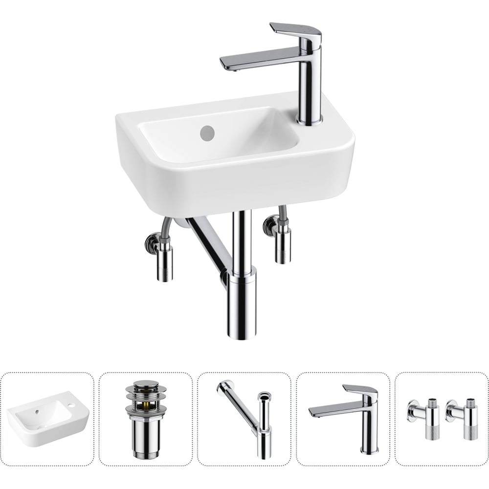 Изображение товара Мини-раковина Lavinia Boho One для ванной комнаты 5 в 1