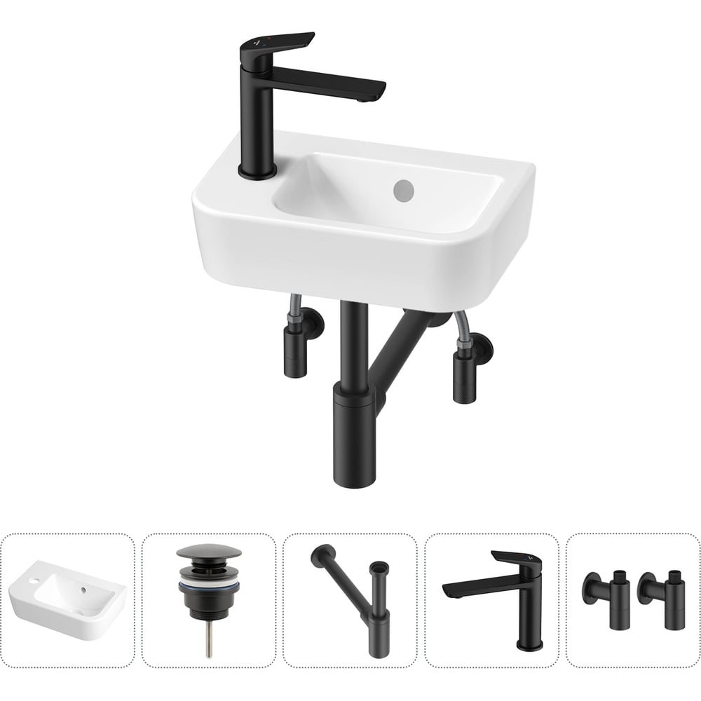 Изображение товара Мини-раковина Lavinia Boho One 5 в 1 для ванной и туалета белая