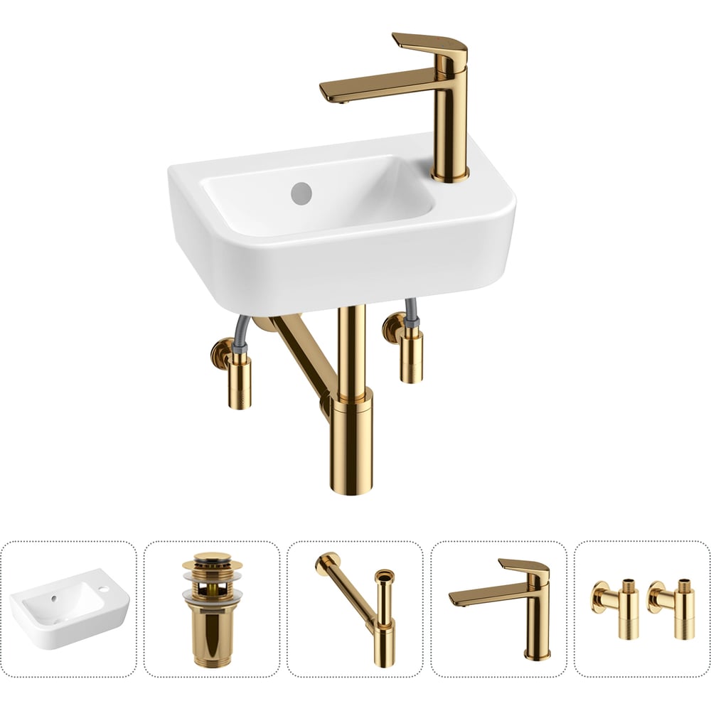 Изображение товара Мини-раковина Lavinia Boho One 5 в 1 для ванной и туалета белая