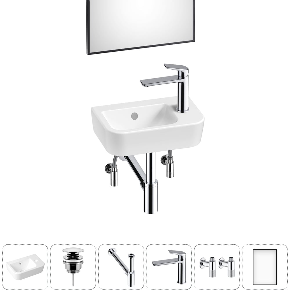 Изображение товара Мини-раковина Lavinia Boho One 6 в 1 для ванной и туалета компактная