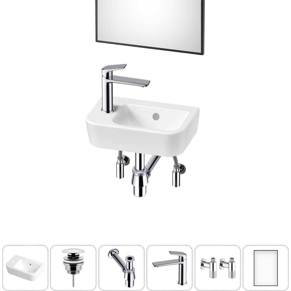 Изображение товара Мини-раковина Lavinia Boho One 6 в 1 для ванной комнаты