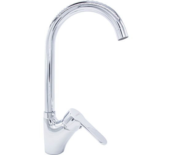 Изображение товара Смеситель для кухни Doron DС 2424-N, шаровый, хром, излив высокий, п/г 000312